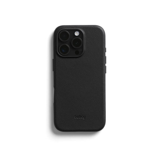 Bellroy Leather Case for iPhone 16 Pro - Black